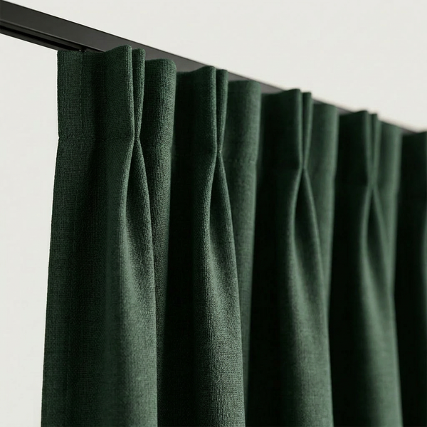 Gordijnen Linnen Look - Haken - Groen