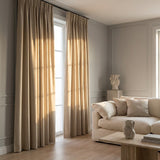 Luxe Gordijnen 100% Blackout - Haken - Zand