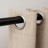 Luxe Gordijnen 100% Blackout - Ringen - Zand