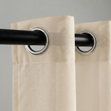 Gordijnen Inbetween - Ringen - Beige
