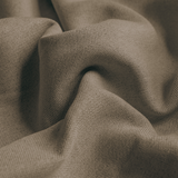 Fresh and Co Gordijnen met Linnen Look - Haken of Ringen - Taupe